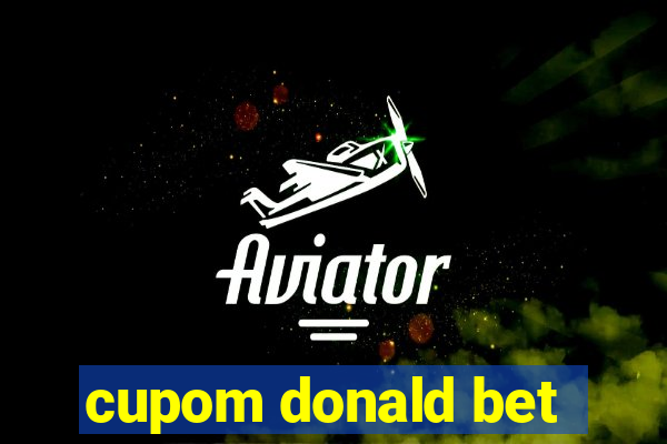 cupom donald bet